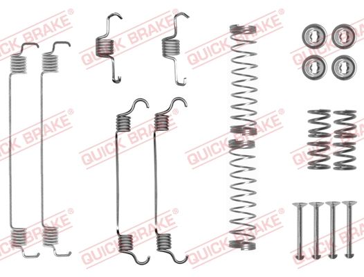 QUICK BRAKE 105-0835 - Zubehörsatz, Bremsbacken