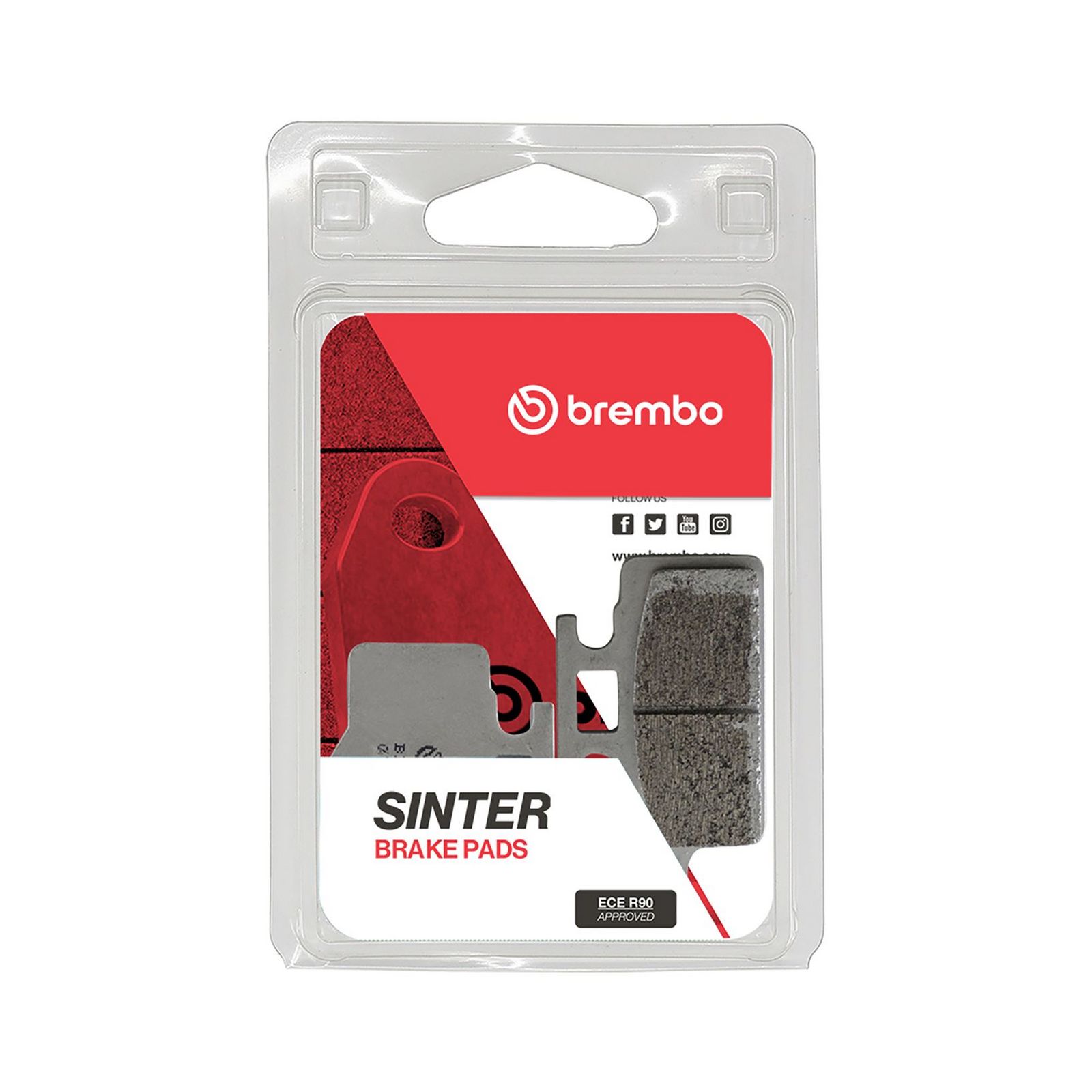 BREMBO 07KA27SX - Bremsbelagsatz, Scheibenbremse