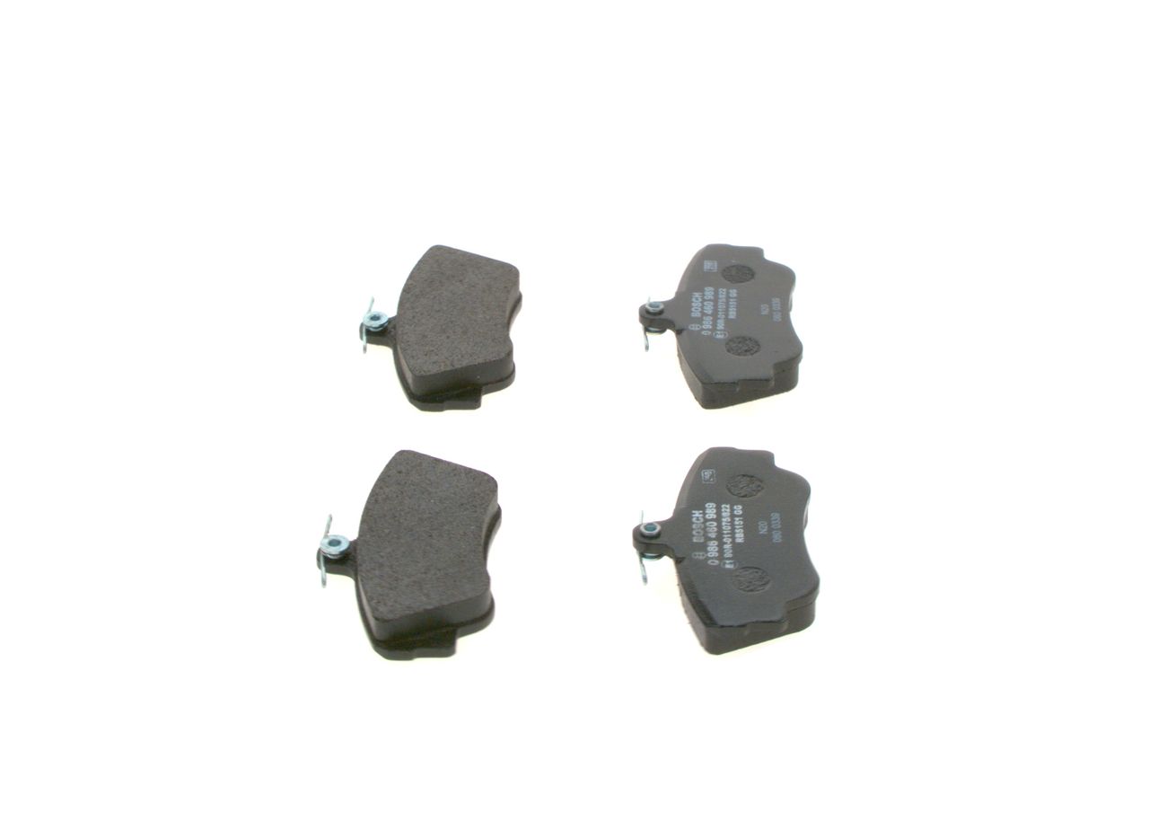 BOSCH 0 986 460 989 - Bremsbelagsatz, Scheibenbremse