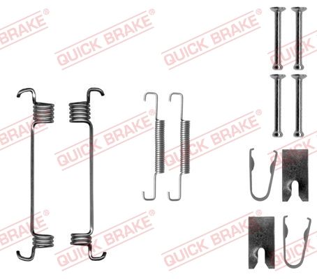 QUICK BRAKE 105-0875 - Zubehörsatz, Feststellbremsbacken