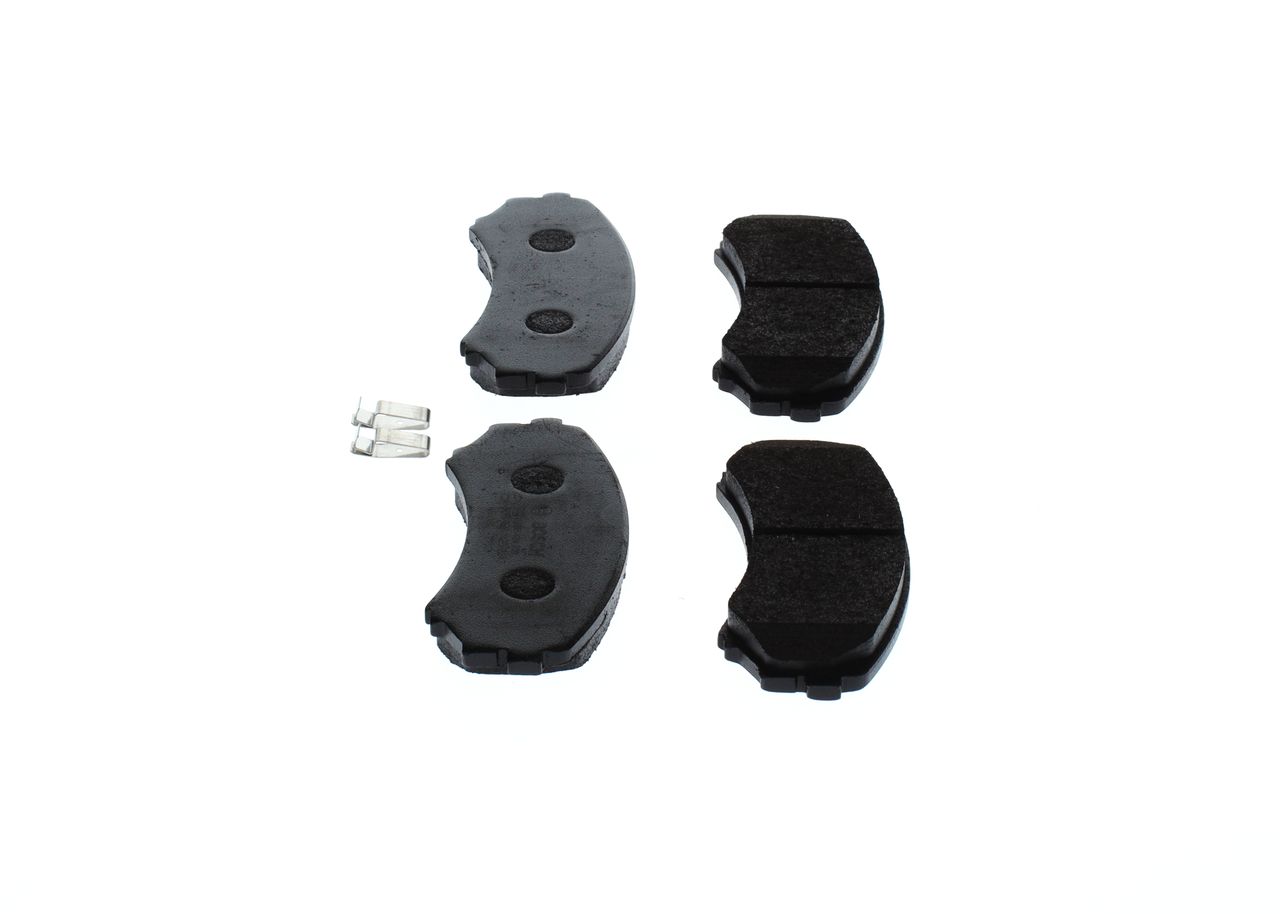 BOSCH 0 986 424 709 - Bremsbelagsatz, Scheibenbremse