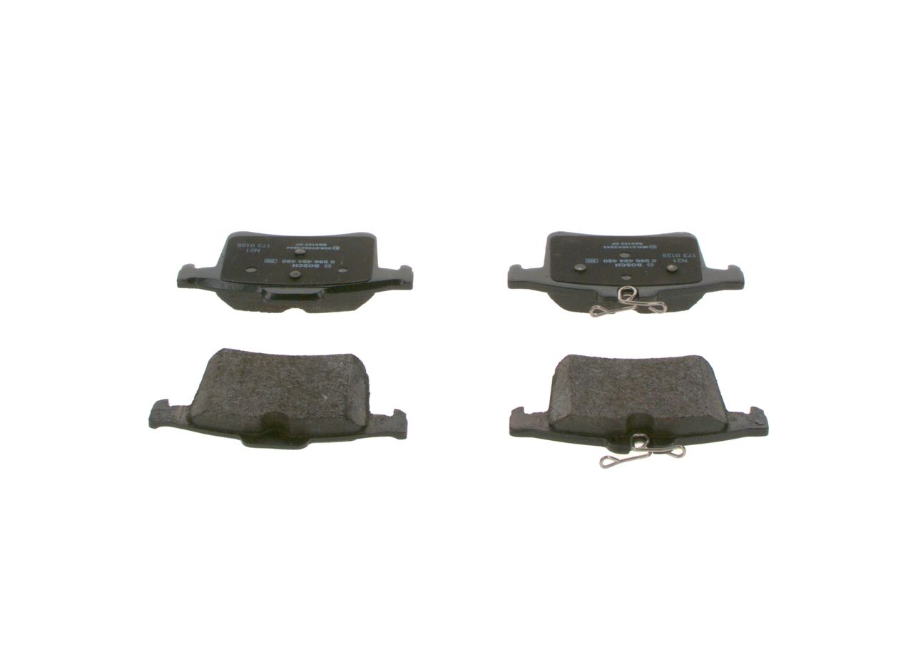 BOSCH 0 986 494 480 - Bremsbelagsatz, Scheibenbremse