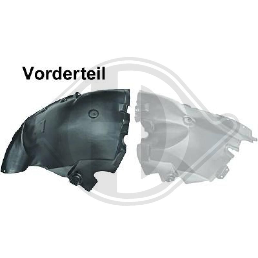DIEDERICHS 1663012 - Verkleidung, Radhaus