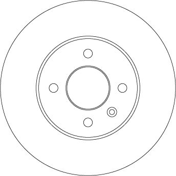 TRW DF4839 - Bremsscheibe