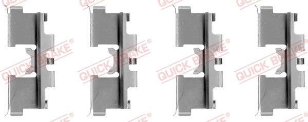 QUICK BRAKE 109-1068 - Zubehörsatz, Scheibenbremsbelag
