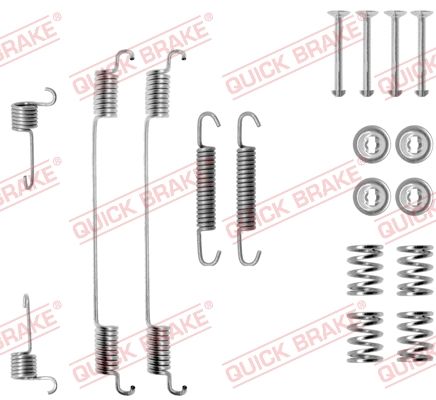 QUICK BRAKE 105-0682 - Zubehörsatz, Bremsbacken