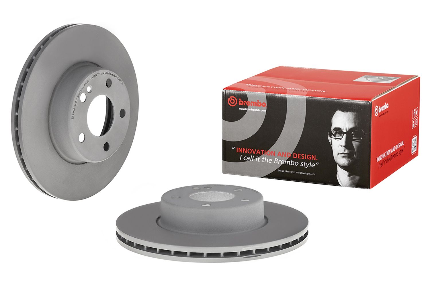 BREMBO 09.D525.13 - Bremsscheibe
