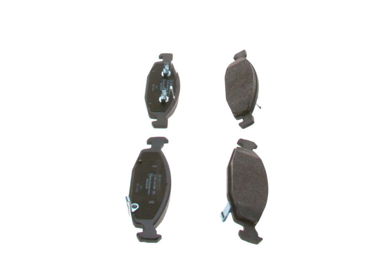 BOSCH 0 986 424 666 - Bremsbelagsatz, Scheibenbremse