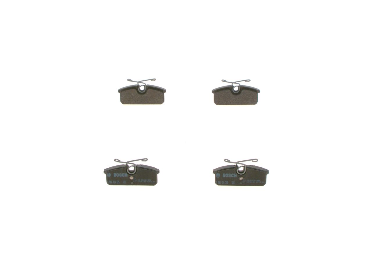 BOSCH 0 986 424 275 - Bremsbelagsatz, Scheibenbremse