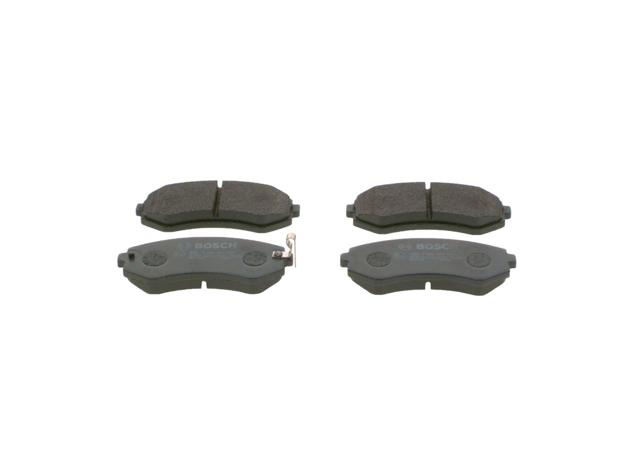 BOSCH 0 986 424 489 - Bremsbelagsatz, Scheibenbremse