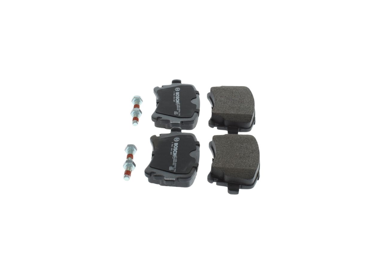 BOSCH 0 986 494 889 - Bremsbelagsatz, Scheibenbremse