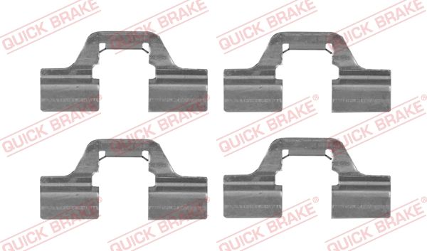 QUICK BRAKE 109-1749 - Zubehörsatz, Scheibenbremsbelag