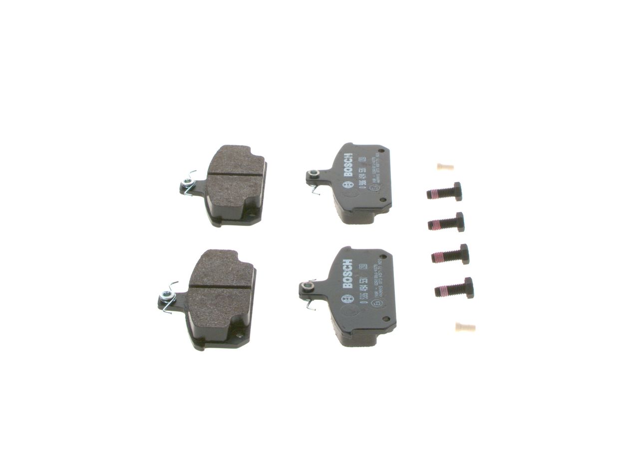 BOSCH 0 986 494 531 - Bremsbelagsatz, Scheibenbremse