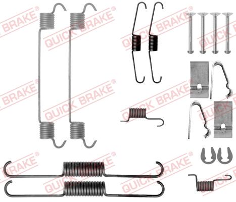 QUICK BRAKE 105-0038 - Zubehörsatz, Bremsbacken