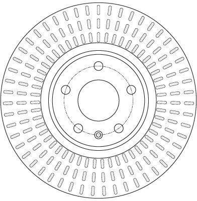 TRW DF6148 - Bremsscheibe