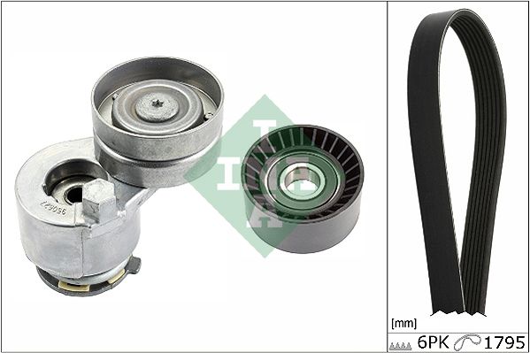 Schaeffler INA 529 0124 10 - Keilrippenriemensatz
