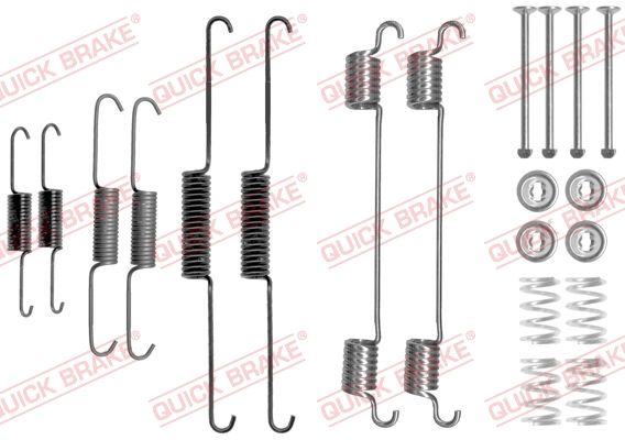 QUICK BRAKE 105-0817 - Zubehörsatz, Bremsbacken