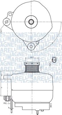 MAGNETI MARELLI 063732190010 - Generator