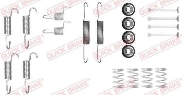 QUICK BRAKE 105-0025 - Zubehörsatz, Feststellbremsbacken