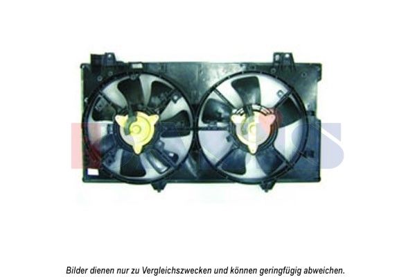 AKS DASIS 118039N - Lüfter, Motorkühlung