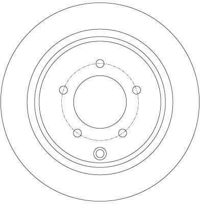 TRW DF6177 - Bremsscheibe