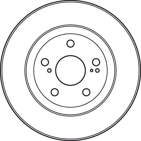TRW DF4828S - Bremsscheibe