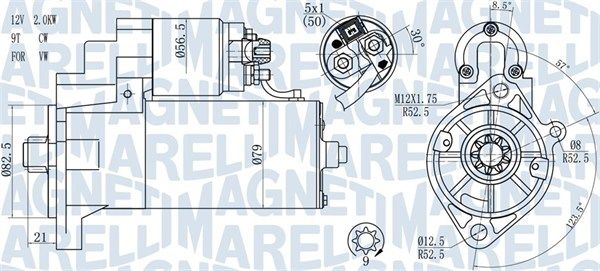 MAGNETI MARELLI 063721187010 - Starter