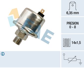 FAE 14530 - Sensor, Öldruck