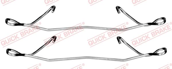 QUICK BRAKE 109-1180 - Zubehörsatz, Scheibenbremsbelag