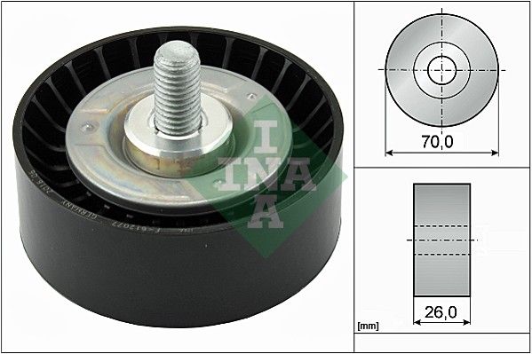 Schaeffler INA 532 0475 10 - Umlenk-/Führungsrolle, Keilrippenriemen