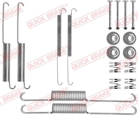 QUICK BRAKE 105-0758 - Zubehörsatz, Bremsbacken