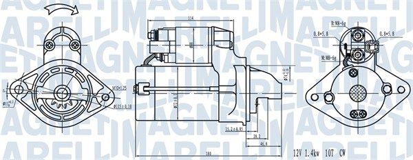 MAGNETI MARELLI 063721441910 - Starter