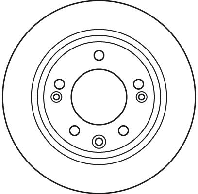 TRW DF6123 - Bremsscheibe