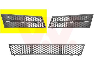 VAN WEZEL 0617592 - Lüftungsgitter, Stoßfänger