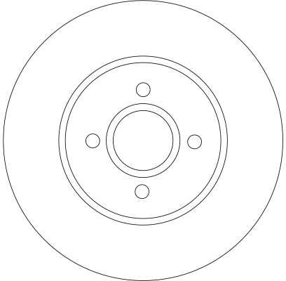 TRW DF4250 - Bremsscheibe