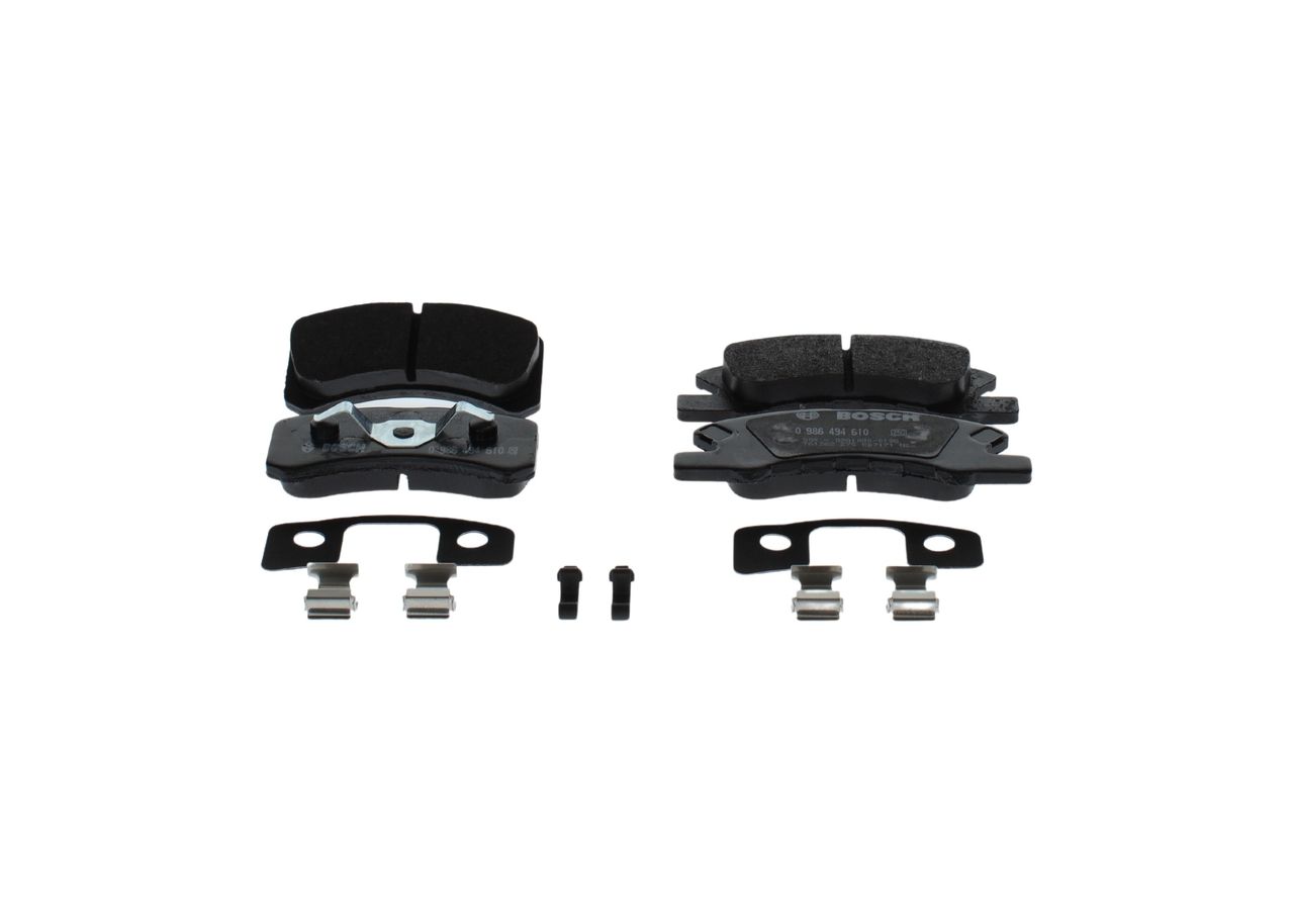 BOSCH 0 986 494 610 - Bremsbelagsatz, Scheibenbremse