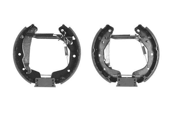 BOSCH 0 204 114 630 - Bremsbackensatz