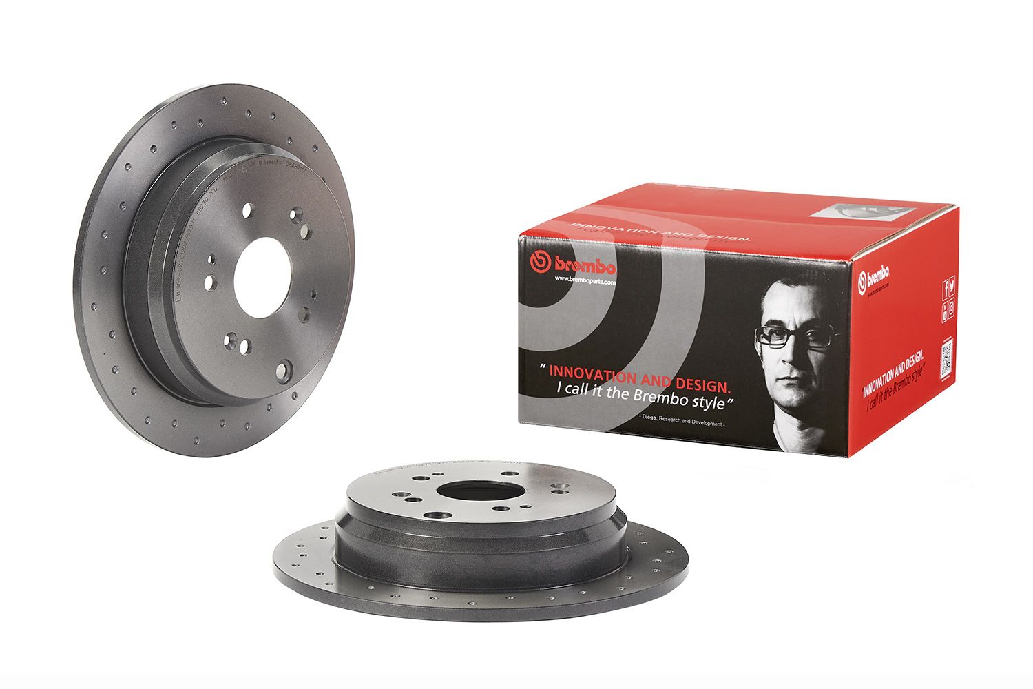 BREMBO 08.A871.1X - Bremsscheibe