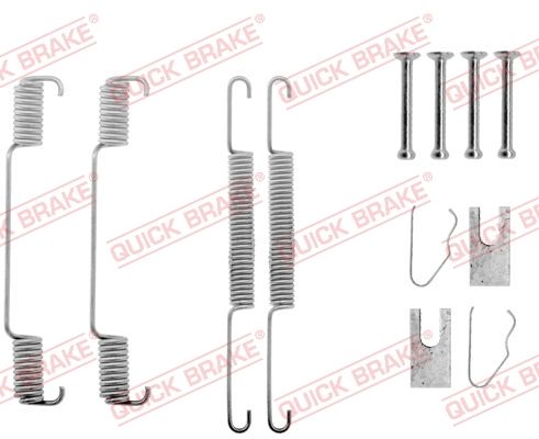 QUICK BRAKE 105-0608 - Zubehörsatz, Bremsbacken