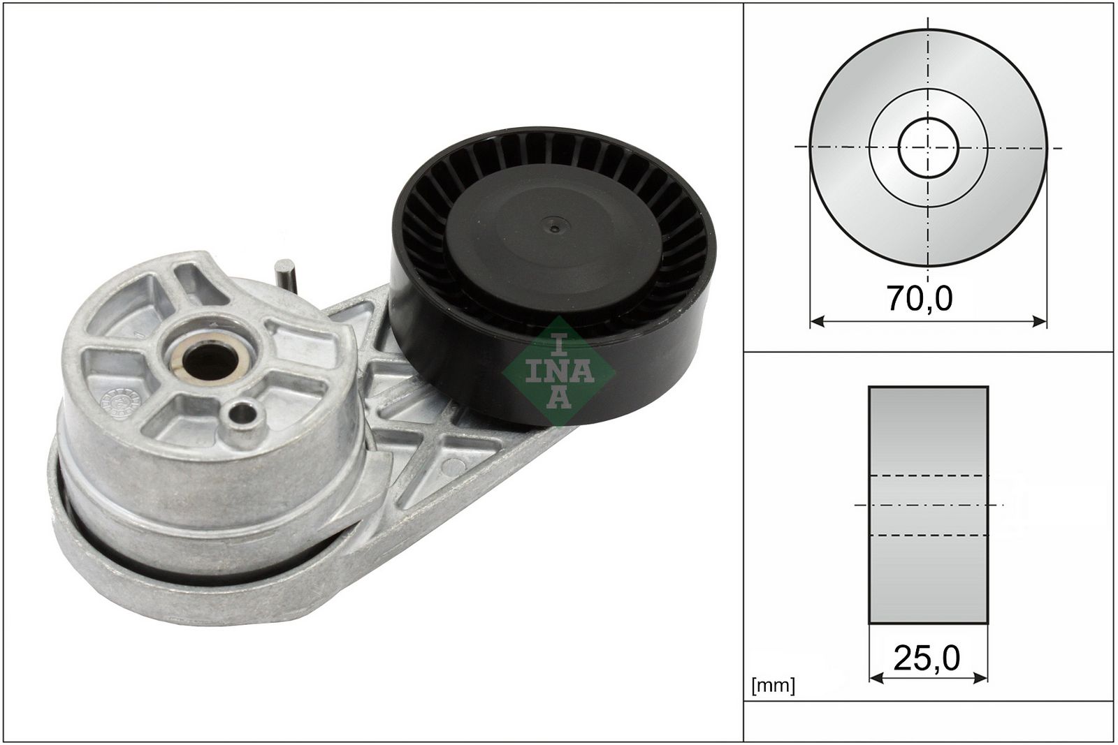 Schaeffler INA 534 0725 10 - Riemenspanner, Keilrippenriemen