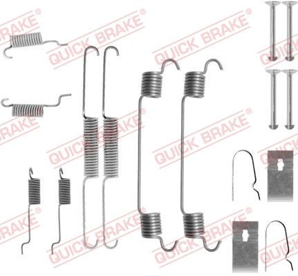 QUICK BRAKE 105-0767 - Zubehörsatz, Bremsbacken