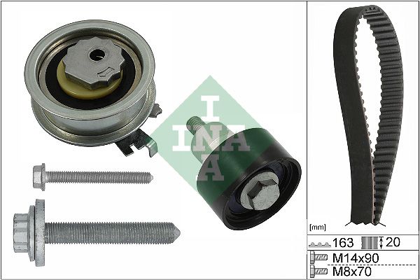 Schaeffler INA 530 0592 11 - Zahnriemensatz