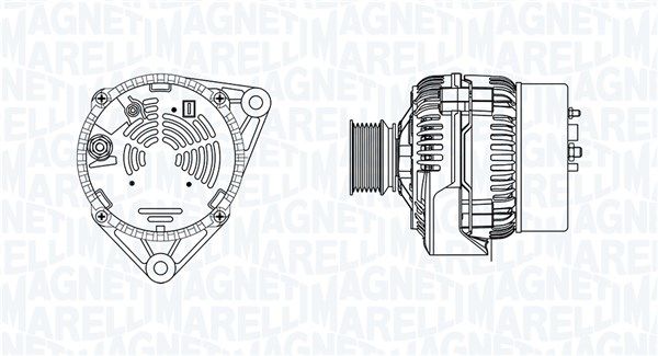 MAGNETI MARELLI 063731062010 - Generator
