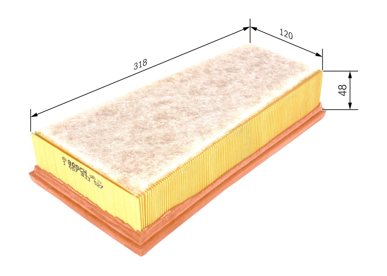 BOSCH 1 457 433 527 - Luftfilter