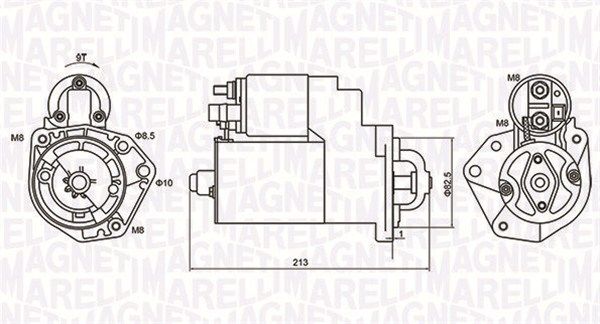 MAGNETI MARELLI 063720880010 - Starter