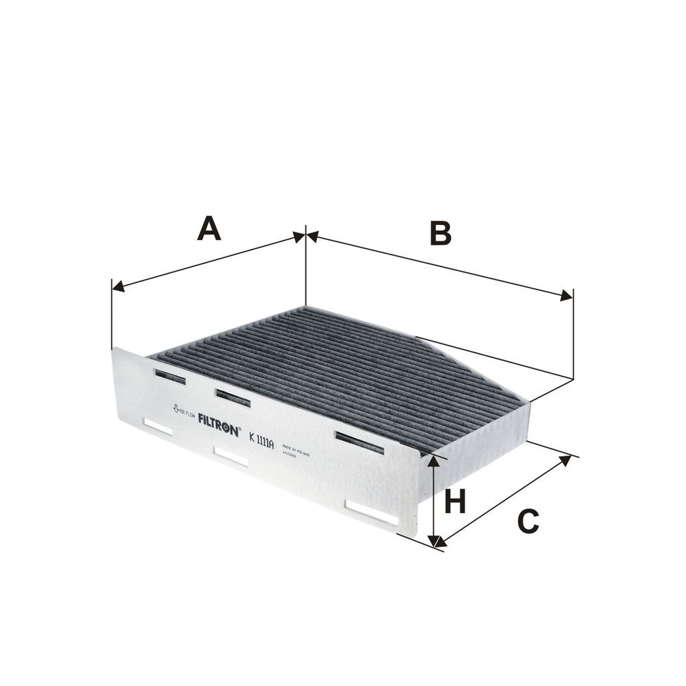 FILTRON K 1111A - Filter, Innenraumluft