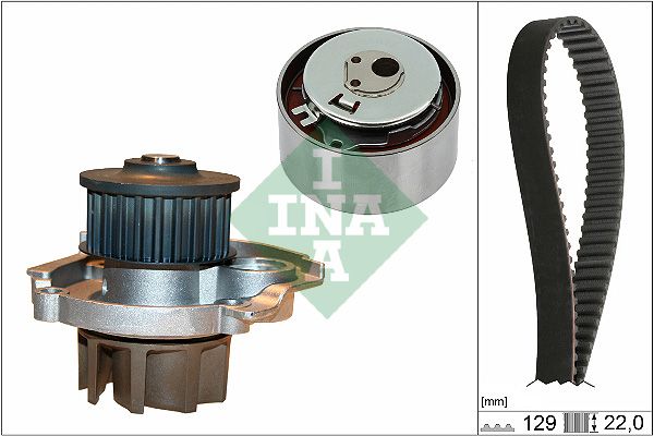 Schaeffler INA 530 0462 30 - Wasserpumpe + Zahnriemensatz