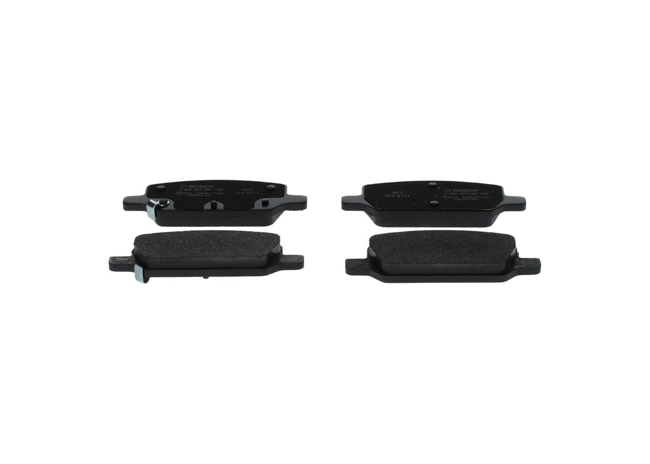 BOSCH 0 986 460 086 - Bremsbelagsatz, Scheibenbremse