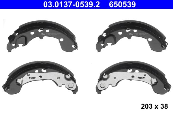 ATE 03.0137-0539.2 - Bremsbackensatz