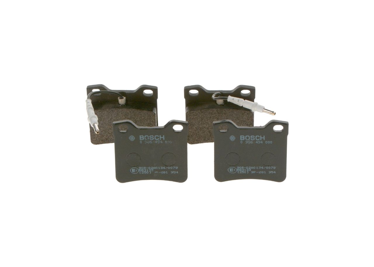 BOSCH 0 986 494 000 - Bremsbelagsatz, Scheibenbremse